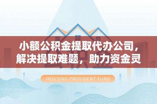 吉木乃小额公积金提取代办公司，解决提取难题，助力资金灵活使用