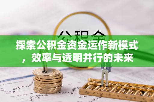 吉木乃探索公积金资金运作新模式，效率与透明并行的未来
