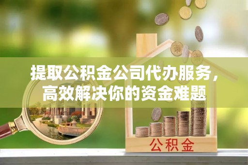 吉木乃提取公积金公司代办服务，高效解决你的资金难题