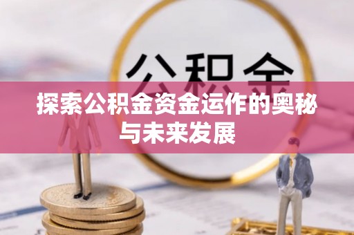 吉木乃探索公积金资金运作的奥秘与未来发展