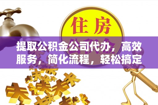 吉木乃提取公积金公司代办，高效服务，简化流程，轻松搞定资金难题