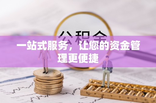 吉木乃一站式服务，让您的资金管理更便捷