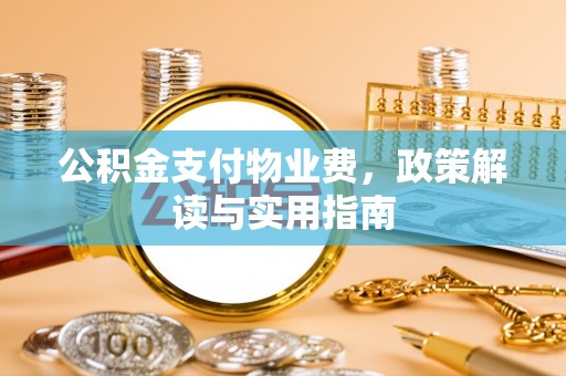 吉木乃公积金支付物业费，政策解读与实用指南
