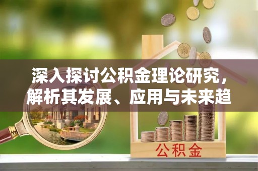 吉木乃深入探讨公积金理论研究，解析其发展、应用与未来趋势